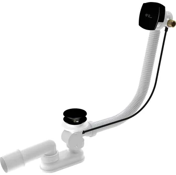 Sifon Vanový automat 52 mm DN40/DN50 SAT černý mat kov SATAVAP8