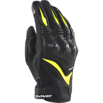 Rukavice CLOVER rukavice RAPTOR-3 black/yellow - M