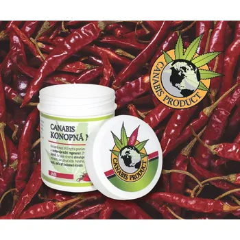 Bylinná léčivá mast Canabis Product Konopná mast s chilli Objem: 25 ml