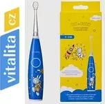 Bob a Bobek baby dětský sonický kartáček s kosmonautem a USB dobíjením, 0-6 let, v krabičce + dárek a doprava zdarma