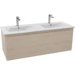 Koupelnová skříňka s dvojumyvadlem Naturel Ancona 120x46 cm akácie ANCONA2120DV - ANCONA2120DV