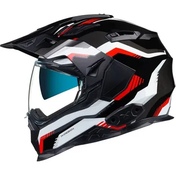 Helma na motorku NEXX přilba X.WED 2 Columbus grey/red/black - 2XS