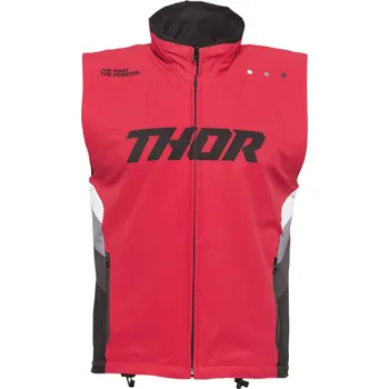 Pánská vesta THOR vesta WARM UP red/black - 2XL