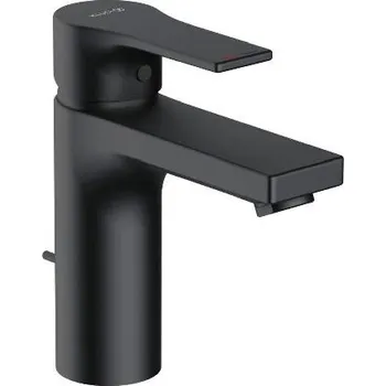 Vodovodní baterie Kludi Umyvadlová baterie, s výpustí, matná černá - 482903965