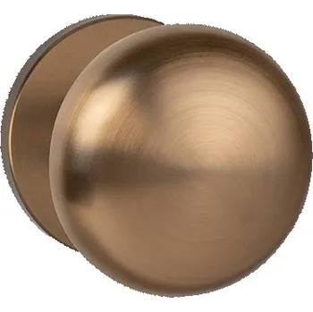 MPK - KOULE PEVNÁ - R S6 bez spodní rozety, koule pevná ks CUM - Měď matná