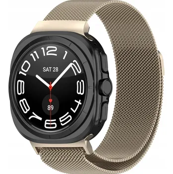Pouzdro na mobilní telefon Řemínek Náramek Milánský Tah s Magnet pro Samsung Galaxy Watch Ultra