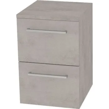 Kotel Mereo Bino koupelnová skříňka spodní 50 cm, Multidecor, Chromix stříbrný - CN694ACST