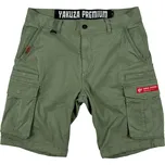 YAKUZA kraťasy YPS 3852 Cargo olive - 3XL