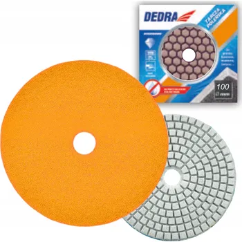 Brusný kotouč Diamantový lešticí kotouč na sucho 100mm, zrnitost 200 Dedra