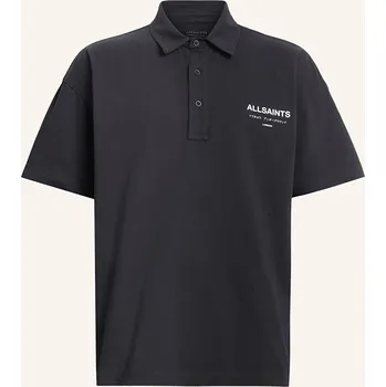 Pánská košile Allsaints Pánská Polokošile Z Piké Underground Relaxed Fit,...