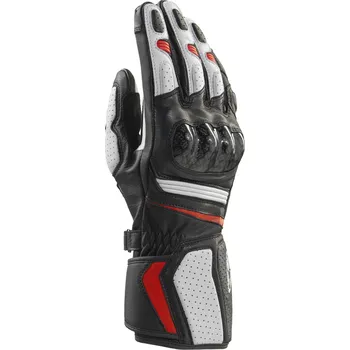 Rukavice CLOVER rukavice ST-03 white/black/red - L