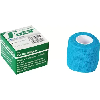 FOX ELASTIC BANDAGE- samodržící bandáž 5cm x 4,5m (5+1 zdarma)