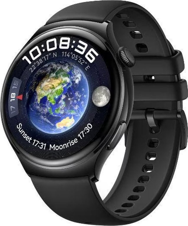 Huawei Watch 4, Černé, Černý sportovní řemínek