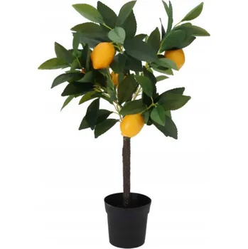 umělá květina UMĚLÁ ROSTLINA CITRONOVNÍK V KVĚTINÁČI 60 cm UMĚLÉ KVĚTY