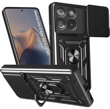 Pouzdro na mobilní telefon Zadní Kryt Erbord pro Motorola, Edge 60 Fusion, černý