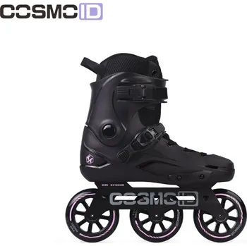 Kolečkové brusle COSMOID TT3 Jednobarevné: Černá, Velikosti: 37-38 pro začátečníky