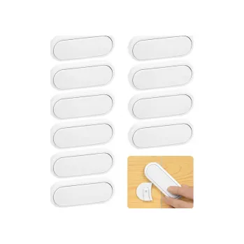 Dětský bezpečnostní prvek HOTUT, balení 10 ks dětských bezpečnostních zámků