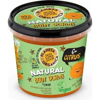 Tělový peeling Cukrový peeling Planeta Organica 360 ml