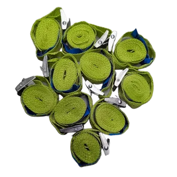 Upínací popruh Rychloupínací popruh s kovovou sponou 25mm 1,5m 250kg - sada 10ks