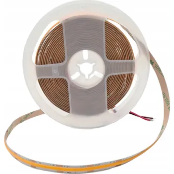 LED páska LED pásek 5m LedBIT COB 480 LED/m 12V oranžový IP20