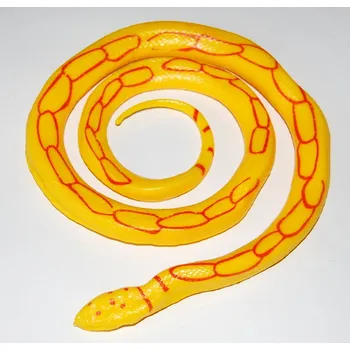 Karnevalový doplněk Had - 85 cm Barva: žlutá