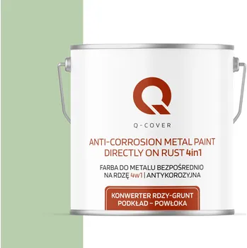 barva na kov BARVA NA KOV PROTI RZI OCEL POZINK 4v1 PASTELOVÁ ZELENÁ RAL 6019 POLOMATNÁ 5L