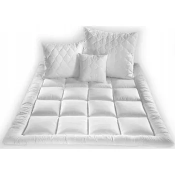 Prostěradlo Polyester deka 4sleep 140 cm x 200 cm bílá