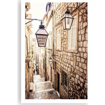 Obraz Obraz plakát do obýváku nebo ložnice 61x91 cm staré město foto plakáty bez rámu