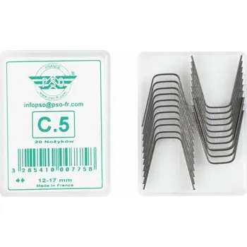 Sada na opravu pneumatiky Prořezávací nože na pneumatiky C-5, 12-17mm, pro prořezávačku PSO PS 15, 20ks, Invento AT000-1510