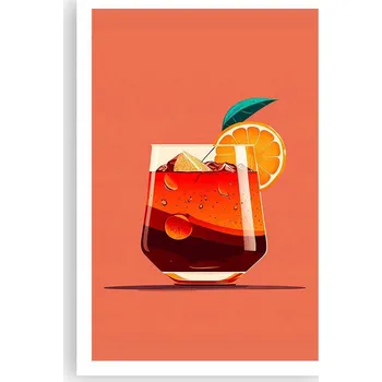 Obraz Obraz plakát do obýváku ložnice 61x91 koktejl plakáty na zeď bez rámu