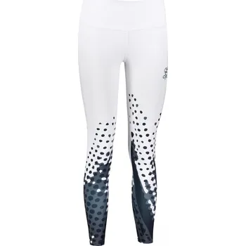 Dámské kalhoty Dámské legíny premium ALTISPORT VOJ/ALW109LEG01 BÍLOČERNÁ S