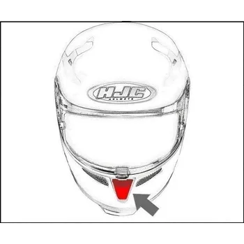 Helma na motorku HJC ventilace RPHA 90 Ústní semi silver