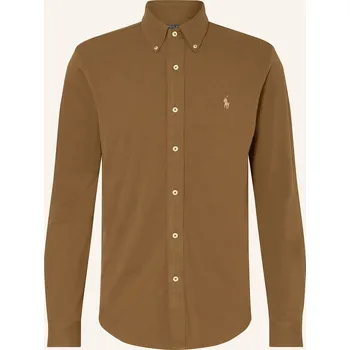 Pánská košile Polo Ralph Lauren Pánská Košile S Piké Vzorem Custom Fit,...