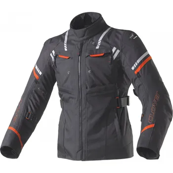 Moto bunda CLOVER bunda HYPERBLADE WP dámská black/red - XS