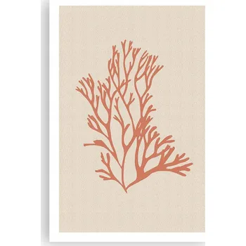 Obraz Obraz plakát do obýváku ložnice 61x91 cm korál foto plakáty bez rámu