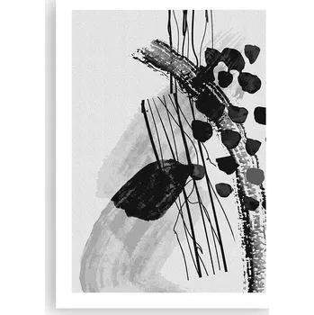 Obraz Plakát bez rámu do obýváku ložnice 50x70 abstrakce moderní módní obraz