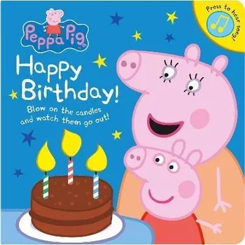 Cizojazyčná kniha Peppa Pig: Happy Birthday!