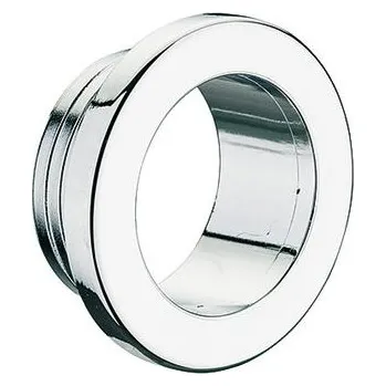 Příslušenství ke karavanu Plastová rozeta pro tloušťku stěny 17 mm pro tlačítko push-lock Häfele, leštěný chrom