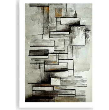 Obraz Plakát bez rámu do obýváku ložnice 50x70 moderní umělecký obraz