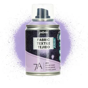 Speciální výtvarná barva PEBEO Setacolor sprej na textil 7A 100ml, Pastel violet 53