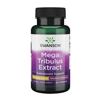 Swanson Mega Tribulus Extract Doplněk stravy s obsahem Tribulus Terrestris 60 ks, kapsle, 250 mg, EXP. 09/2025
