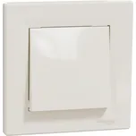 Spínač jednopólový, ř.1, krémová, bezšroubový