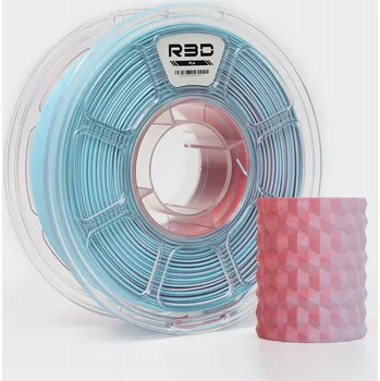 Filament R3D PLA Magic MATTE 1,75mm 1kg DUAL Color Modrá Červená vícebarevný matný