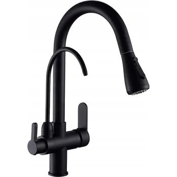 Vodovodní baterie Kuchyňská stojánková baterie MYQualife premium K1 černá