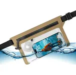 Pouzdro voděodolné FIXED Dry Belt okolo pasu z hypalonu s certifikací IPX8 khaki