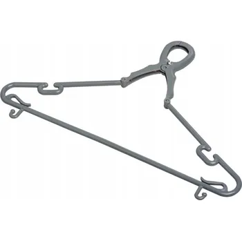 Věšák Šatní ramínko Alinco, odstíny šedé