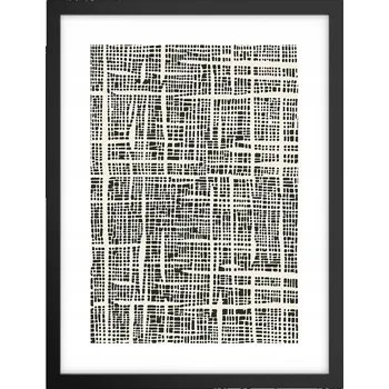 Obraz Obraz plakát v černém rámu do obýváku 30x40 abstrakce plakáty na zeď