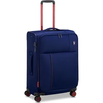 Roncato MOVE M EXP tmavě modrý 64 × 44 × 26/31 cm