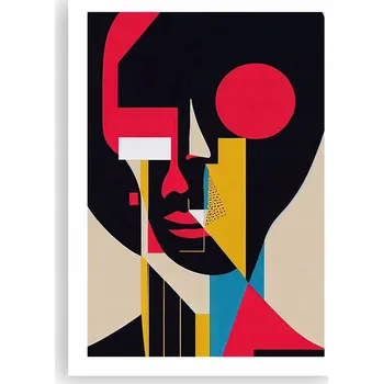 Obraz Plakát bez rámu do obýváku ložnice 50x70 abstrakce moderní módní obraz