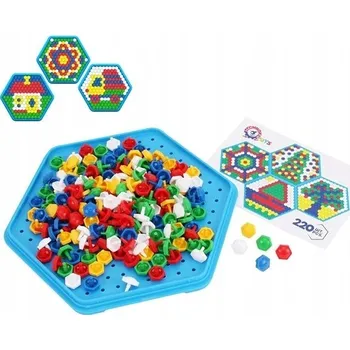 ostatní stavebnice Mozaika skládačka barevný svět 220 dílků TechnoK